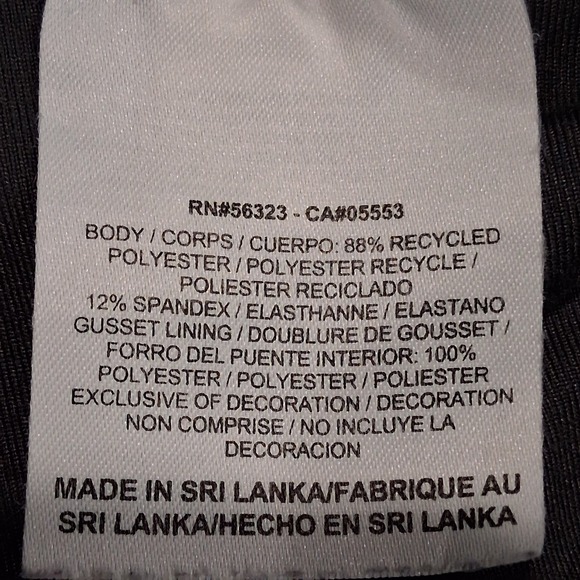 NIKE Dri-Fit Ten Less Plastic Bottles Yoga‎ Pants Size Medium Dark Gray - Picture 4 of 10